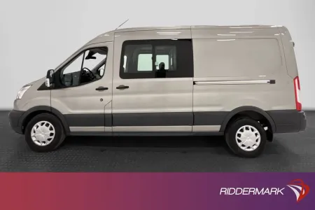 Ford Transit 350 CrewVan L2H2 170hk Drag Värmare B-Kamera